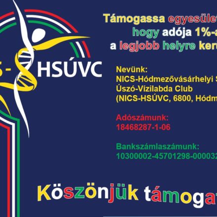 Támogassa adója 1%-ával a NICS-HSÚVC-t!